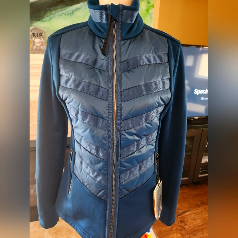 NWT Toni Sailer Quilted Zipper Jacket